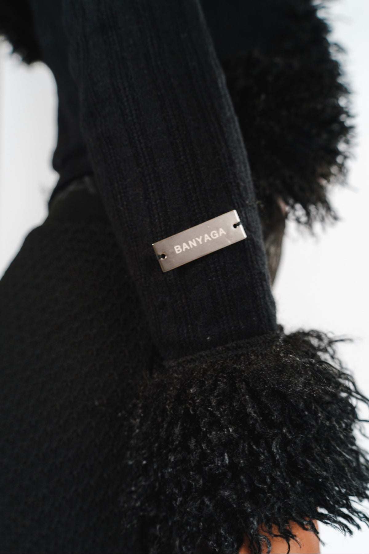 FAUX FUR CARDIGAN