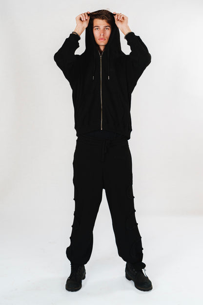 WIDE LEG SWEATPANTS